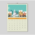 Calendario Pared A3