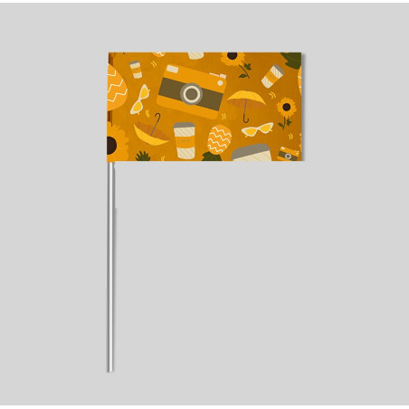 Bandera con Palo