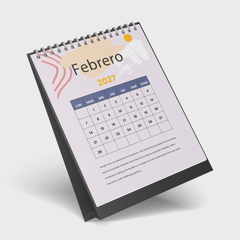 Calendario 14,8x14,8cm